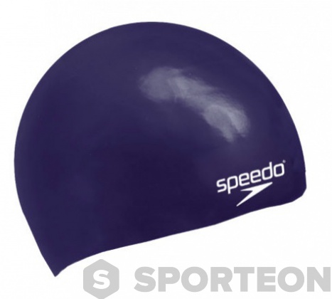 Speedo Plain Moulded Silicone Junior Cap