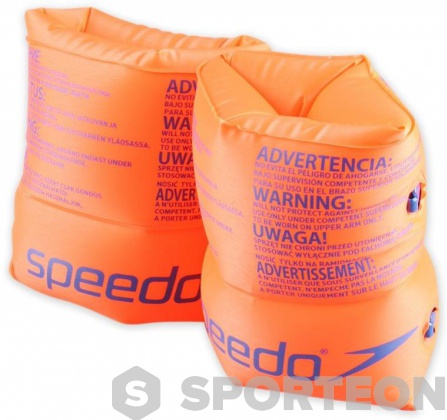 Speedo Roll Up Armbands Orange