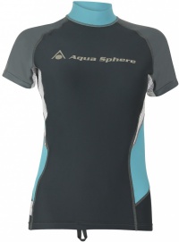 Aqua Sphere Amy Rash Guard Dark Grey/Grey