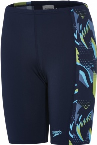 Speedo Alphablast Allover Panel Jammer Boy Navy/Turquoise/Apple Green Speedo Alphablast Allover Panel Jammer Boy Navy/Turquoise/Apple Green