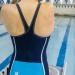 Finis Rival Closed Back Kneeskin Navy/Aqua