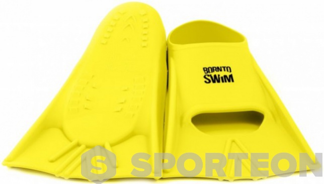 BornToSwim Junior Short Fins Yellow