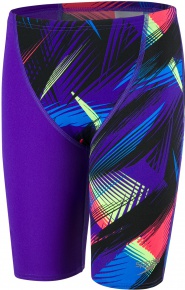 Speedo Fastskin Endurance+ High Waist Jammer Boy Rockplosion/Black/Chroma Blue Speedo Fastskin Endurance+ High Waist Jammer Boy Rockplosion/Black/Chroma Blue