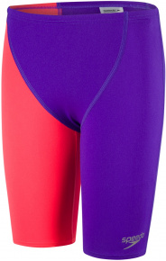 Speedo Fastskin Endurance+ High Waisted Jammer Boy Royal Purple/Psycho Red Speedo Fastskin Endurance+ High Waisted Jammer Boy Royal Purple/Psycho Red