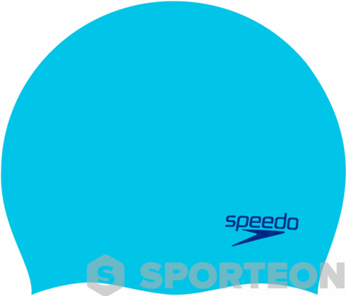 Speedo Plain Moulded Silicone Junior Cap