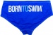 BornToSwim Sharks Brief Blue