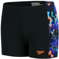 Speedo Lava Dive Allover Panel Aquashort Boy Black/Amparo Blue/Fluo Orange Speedo Lava Dive Allover Panel Aquashort Boy Black/Amparo Blue/Fluo Orange