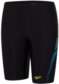 Speedo Plastisol Placement Jammer Boy Black/Turquoise/Empire Yellow Speedo Plastisol Placement Jammer Boy Black/Turquoise/Empire Yellow