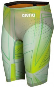 Arena Powerskin R-Evo One Jammer Junior Limited Edition Green Glass Arena Powerskin R-Evo One Jammer Junior Limited Edition Green Glass
