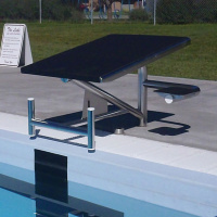 Spectrum Aquatics Record Breaker Starting Platform Single Post Spectrum Aquatics Record Breaker Starting Platform Single Post