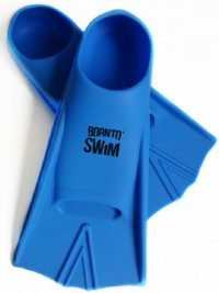 BornToSwim Junior Short Fins Blue