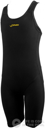 Finis Fuse Open Back Kneeskin Junior Black