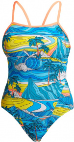 Funkita Summer Bay Eco Single Strap One Piece