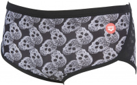 Arena Crazy Pop Skulls Low Waist Short Black/Multi Arena Crazy Pop Skulls Low Waist Short Black/Multi