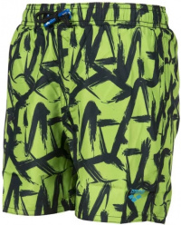 Arena Fundamentals Allover Boxer Junior Soft Green/Multi Arena Fundamentals Allover Boxer Junior Soft Green/Multi