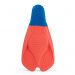 Speedo Training Fin Fluro Tangerine/Pool Blue/Blue Flame