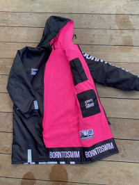 BornToSwim Gen-X Parka Black/Pink