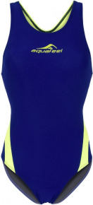 Aquafeel Racerback Blue/Fluo Yellow