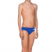 Arena Solid brief junior blue