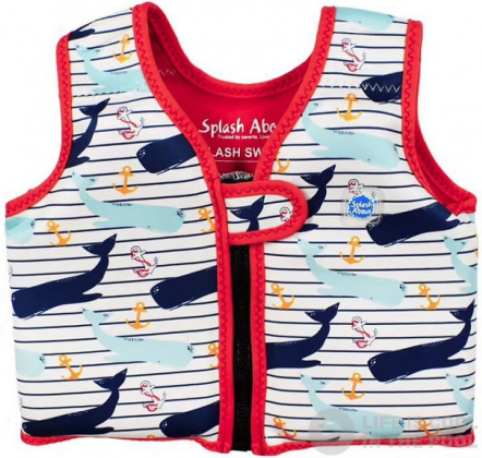 Splash About Swim Vest Go Splash Moby White