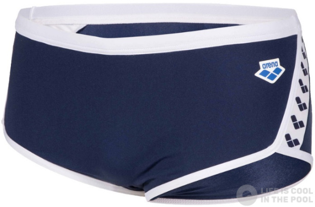 Arena Icons Swim Low Waist Short Solid Navy/White