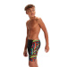 Speedo Digital Panel Jammer Boy Black/Volcanic Orange/Green/Yellow