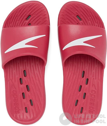 Speedo Slide Female Fire Red