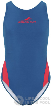 Aquafeel Racerback Girls Blue/Red