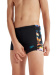 Speedo Digital Panel Aquashort Boy Black/Hypersonic Blue/Orange/Lumo Green