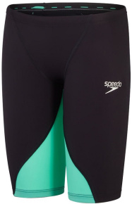 Speedo Fastskin LZR Ignite Jammer Boy Black/Green Glow Speedo Fastskin LZR Ignite Jammer Boy Black/Green Glow