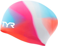 Tyr Tie Dye Long Hair Silicone Cap Junior Tyr Tie Dye Long Hair Silicone Cap Junior