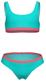 Arena Essentials Bralette Bikini Girls Water/Calypso Coral Arena Essentials Bralette Bikini Girls Water/Calypso Coral