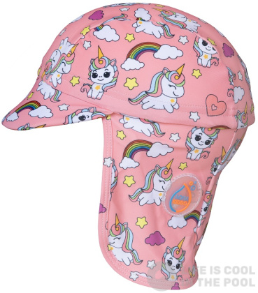 Berretto da spiaggia per bambini AquaKiddo Hat Unicorn