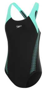 Speedo Hyperboom Splice Racerback Black/Arctic Blue Speedo Hyperboom Splice Racerback Black/Arctic Blue