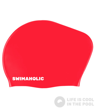 Cuffia da nuoto per capelli lunghi Swimaholic Long Hair Cap