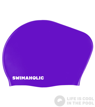 Cuffia da nuoto per capelli lunghi Swimaholic Long Hair Cap
