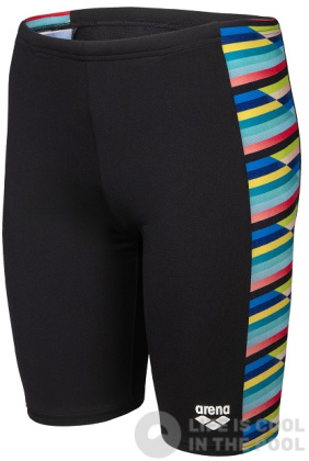 Arena Performance Racing Stripe Jammer Boys Black/Multi