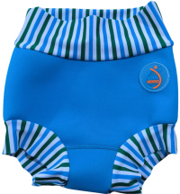 Costumi da bagno per neonati  AquaKiddo Swim Nappy Neon Blue