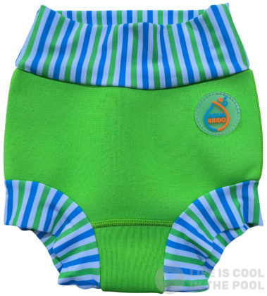 Costumi da bagno per neonati  AquaKiddo Swim Nappy Neon Green