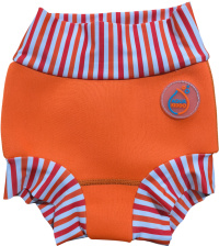 Costumi da bagno per neonati AquaKiddo Swim Nappy Neon Orange 