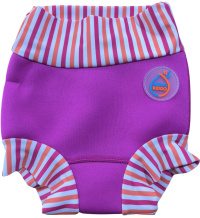 Costumi da bagno per neonati AquaKiddo Swim Nappy Neon Pink