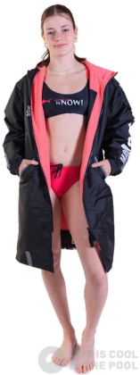 BornToSwim Gen-X Parka Black/Pink