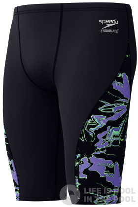 Speedo Printed Side Spliced Jammer