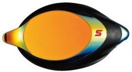Swans SRXCL-MPAF Mirrored Optic Lens Racing Smoke/Orange