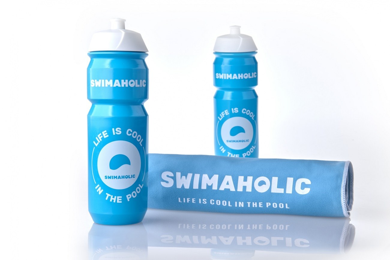 Swimaholic Water Bottle