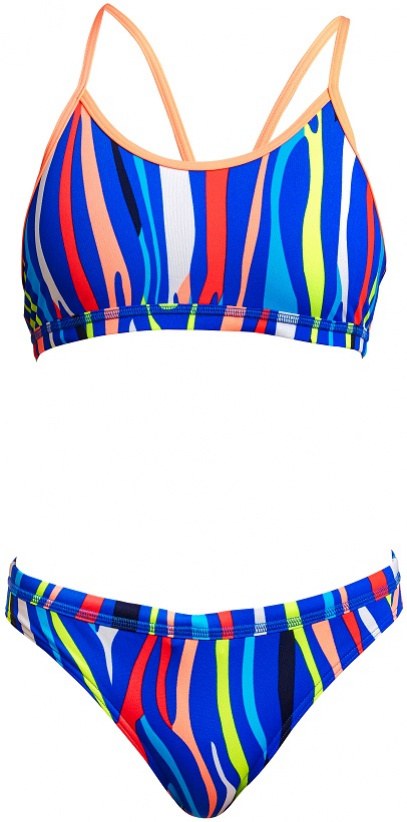 Funkita Raw Hide Racerback Two Piece Girls