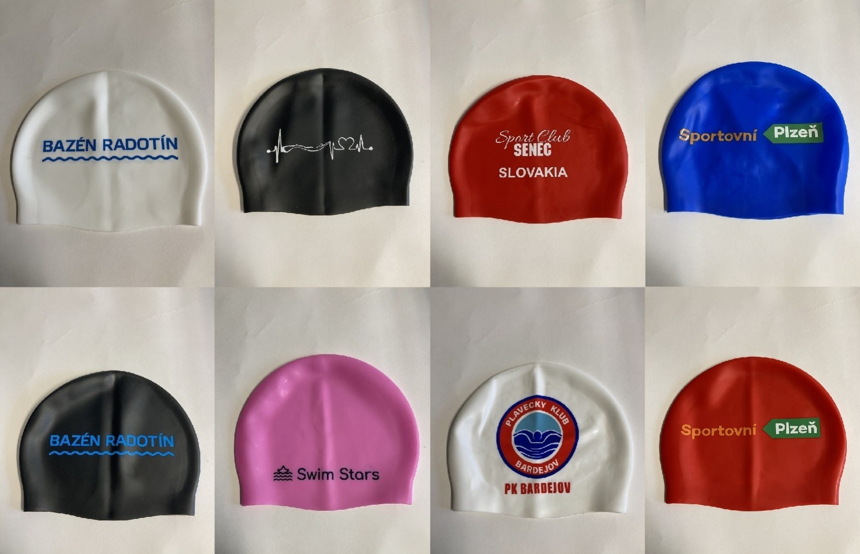 Cuffie piscina personalizzate