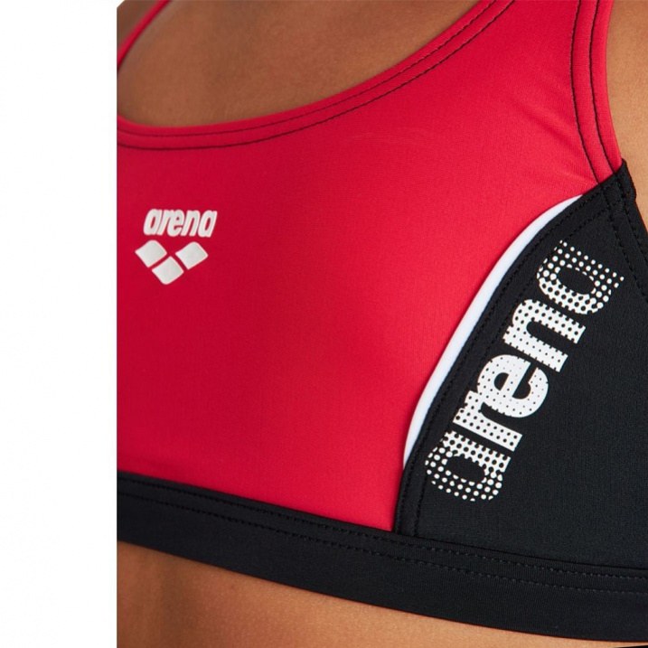 Arena Thrice Two Pieces Junior Black/Anguria/White