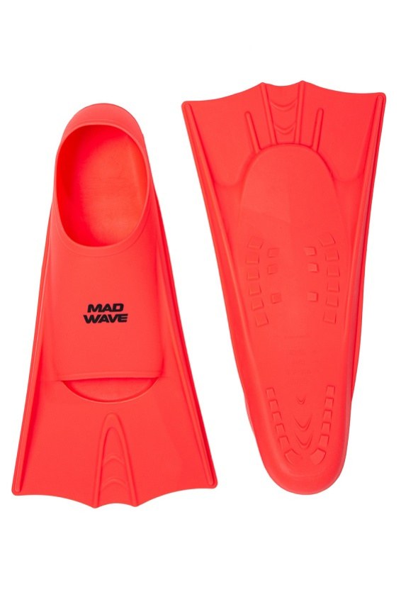 Mad Wave Flippers Training Fins Red