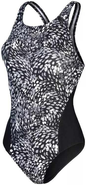 Speedo Allover Digital Recordbreaker Black/USA Charcoal/Shark Grey/White